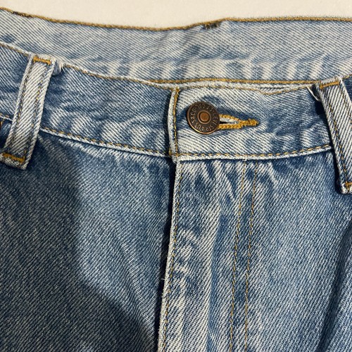 Levis jeans 504 blue denim jeans zip mens relaxed fit W38 L30 - Picture 5 of 7