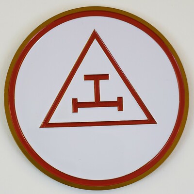 Auto Emblem Royal Arch Aluminum (SCA-1206) Masonic Freemason Mason