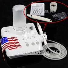 US! Cavitron Dental Ultrasonic Scaler fit EMS +Handpiece+Tips+Bottles SK-E1 FDA
