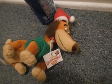 Denny's 1998 Promo Plush All Dogs Go to Heaven Christmas Carol Itchy