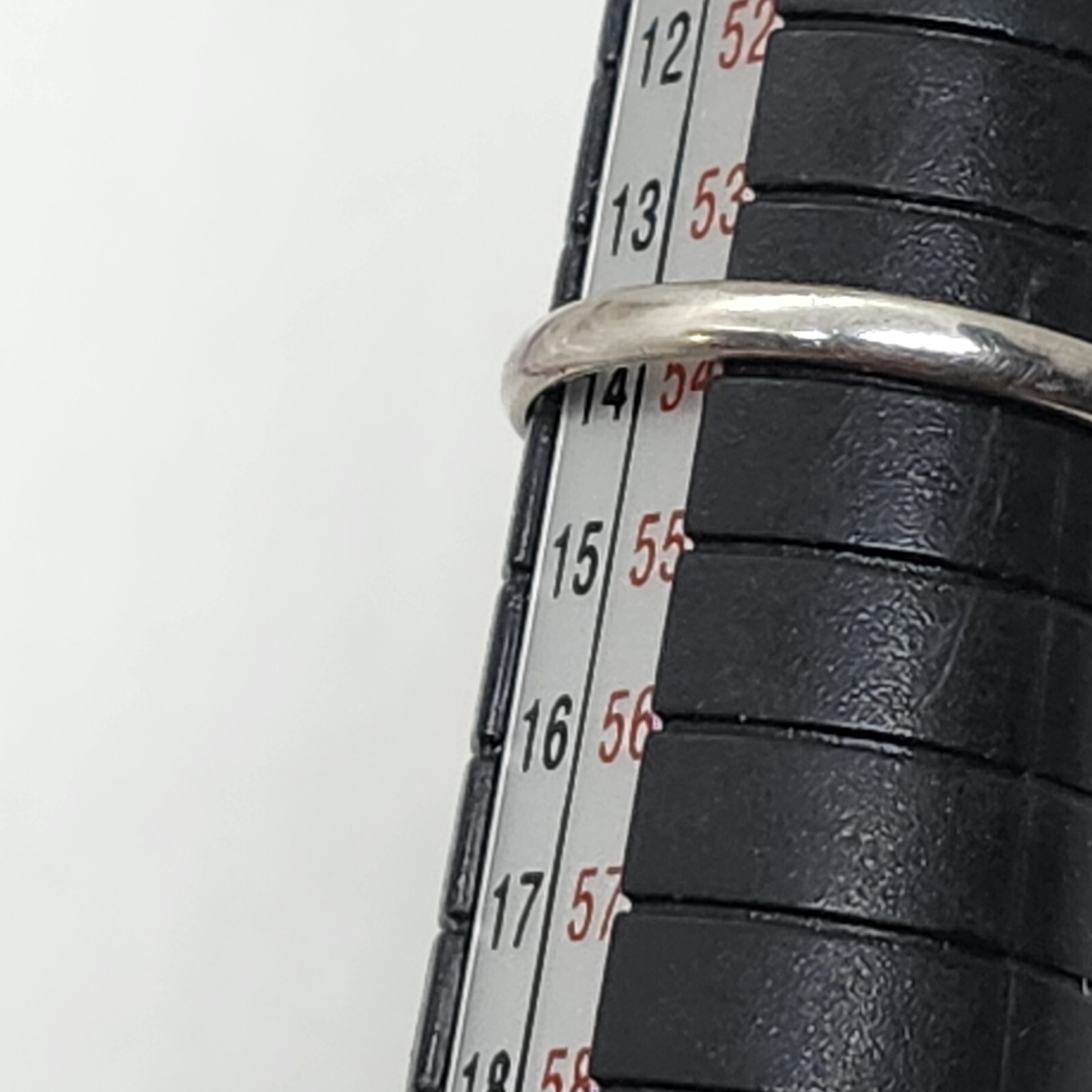 Ruby Sterling Silver 925 Ring  Size 7 - image 2