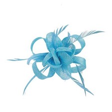 Small Flower Clip On Fascinator Wedding Race Royal Ascot Small Elegant