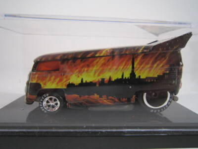 Hot Wheels HW 2008 NATIONALS VOLKSWAGEN VW DRAG BUS CHICAGO FIRE