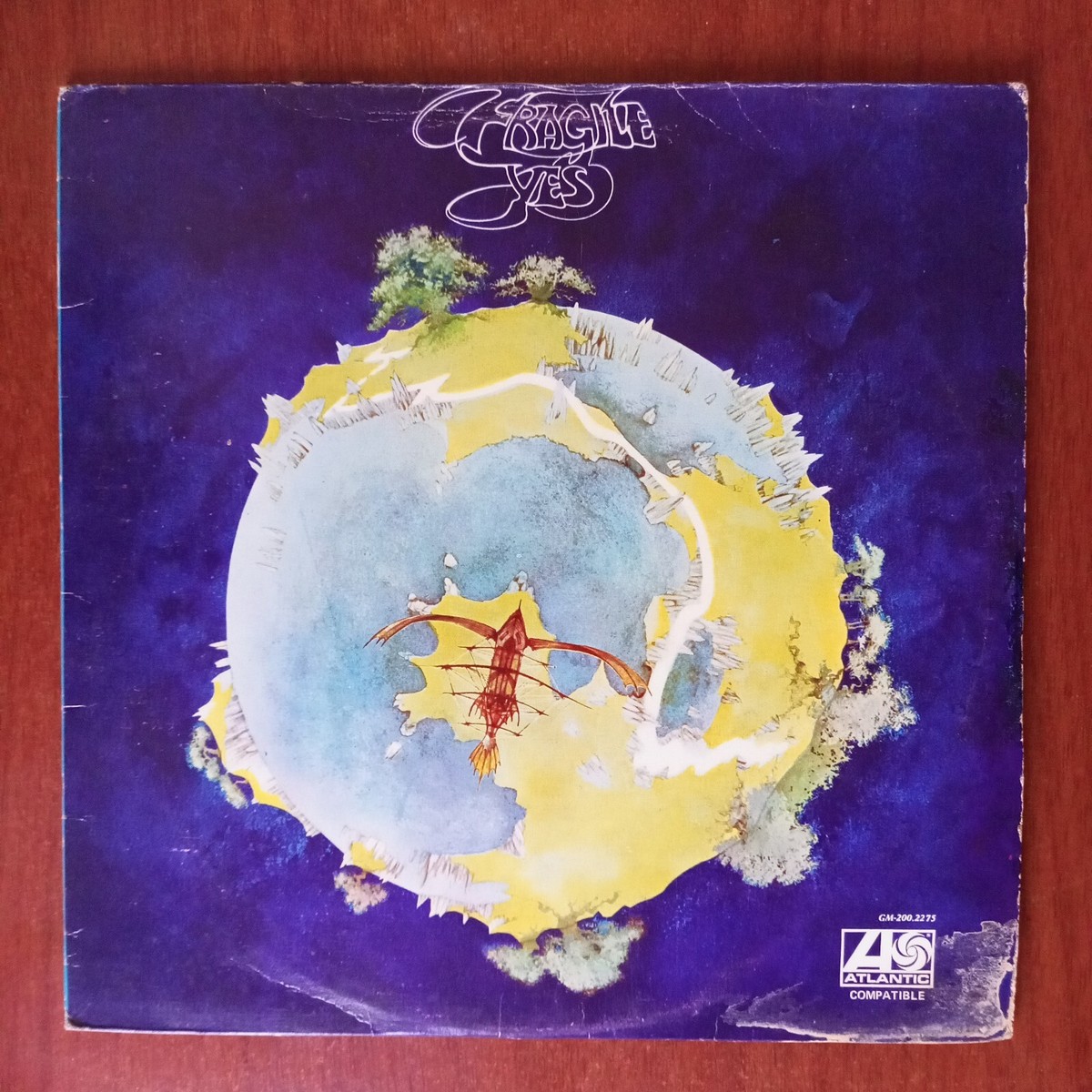 YES Fragile P-6525A 初期盤LP マトリクスA1/A2 美盤 Yes – Fragile [1972] Vinyl LP Prog Rock Atlantic Rare Version Cans