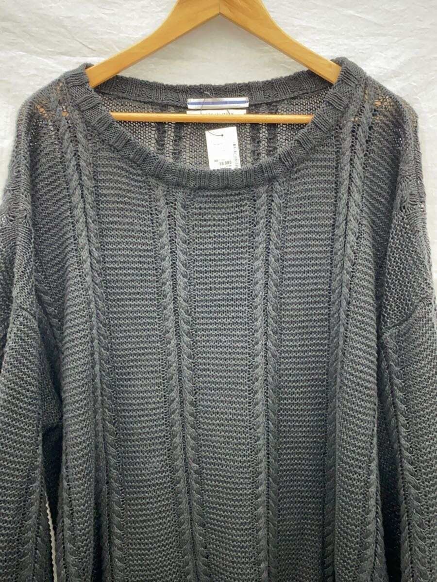 トップス Cristseya 24ss Linen cable knit sweater Cristaseya 