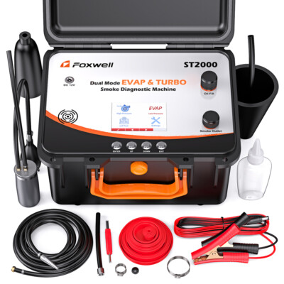 FOXWELL KFZ Rauchmaschine Lecksuchgerät Auto EVAP Nebelmaschine Diagnosege