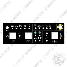 Fits Genie 214933GT, DECAL-PLATFORM CONTROL PANEL (Diesel) Z45/25J