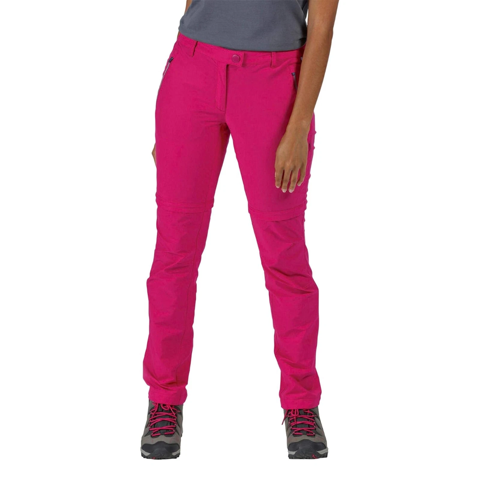 Regatta Womens Highton Zip Off Walking Trousers Stretch Lightweight Shorts RRP70
Opens in a new wind