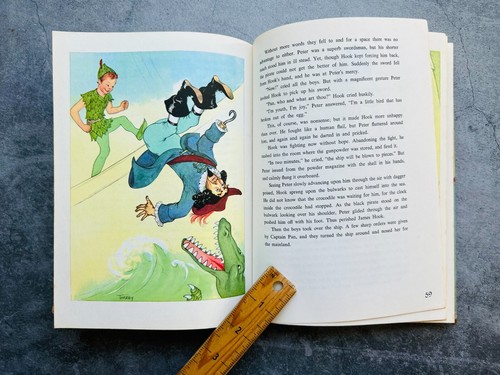 Dandelion Library Alice in Wonderland and Peter Pan Hardcover Flip Over Book - Imagen 9 de 15