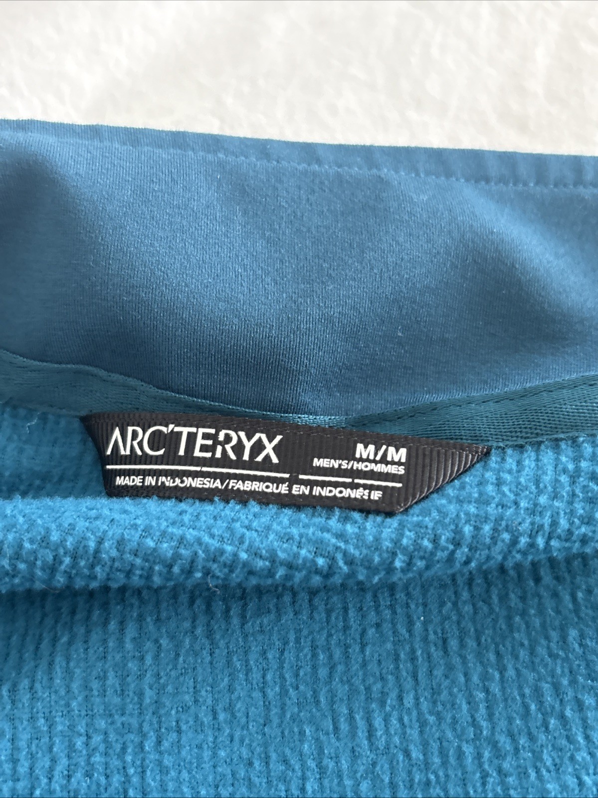 Arc’teryx Delta LT Jacket Mens M Teal Blue Full Zip Polartec Fleece Gorpcore image 3