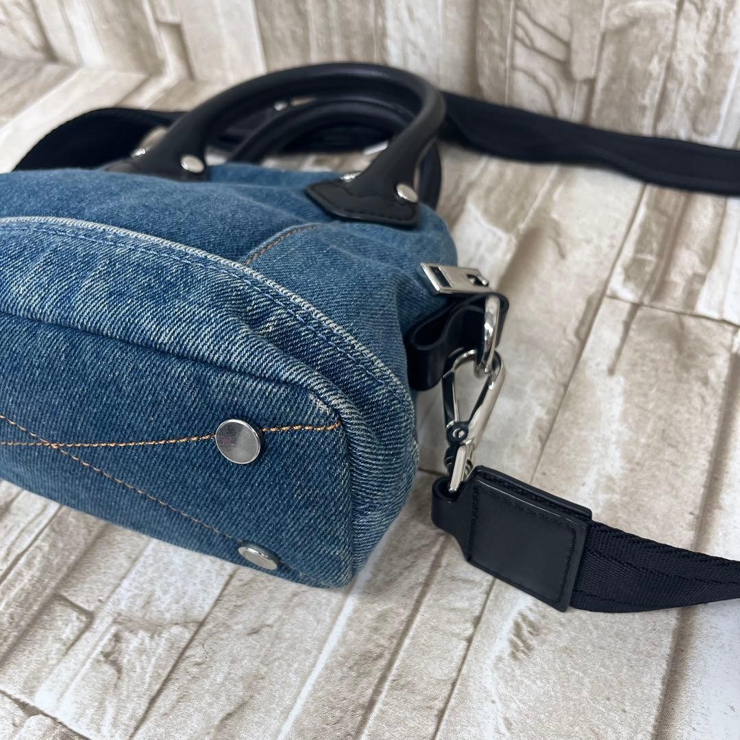 DIESEL DENISE Patchwork Denim Mini Crossbody Bag … - image 14