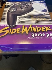 Microsoft - Sidewinder Game Pad/Controller Vintage 1997 Used once Box Damage