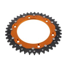 Dual 41 Teeth 520 Orange ZF Husaberg 450 FE and 2004-2006
