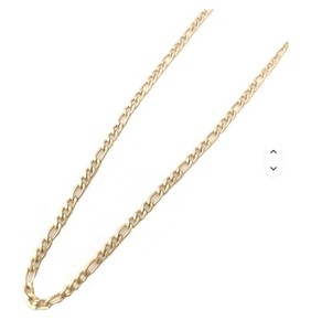 Authentic Chain Gold Plated Necklace Men Women 18 Inch