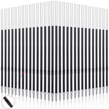 30 Pieces Ink Pen, Ballpoint Pen Refills Replacement Ballpoint Black for Retr...