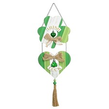 St Patrick's Day Decorations, Wooden Shamrock Decorations, St Patrick's Day Wall