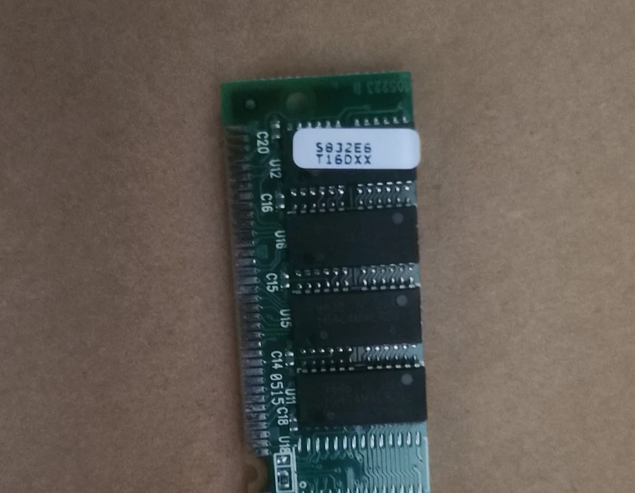 4x Integral DRAM SIMM EDO 32MB 60ns 72-PIN Memory modules S832E-T16DXX - NEW(!) - Image 2 of 3