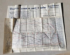 STANDARD OIL COMPANY ~ POLARINE OIL ~ RED CROWN GASOLINE ~ 1925? ~ AS FOUND!