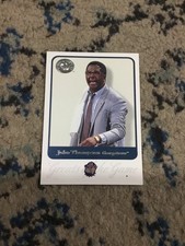 2001 Fleer Greats of the Game John Thompson #40 Georgetown Hoyas HOF