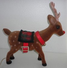 Santa Rudolph the Red-Nosed Reindeer Telco Motionette Vintage Christmas READ