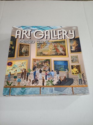 Art Gallery Board Game Francesco Frittelli Pietnik Strategy Family 2-6 Players