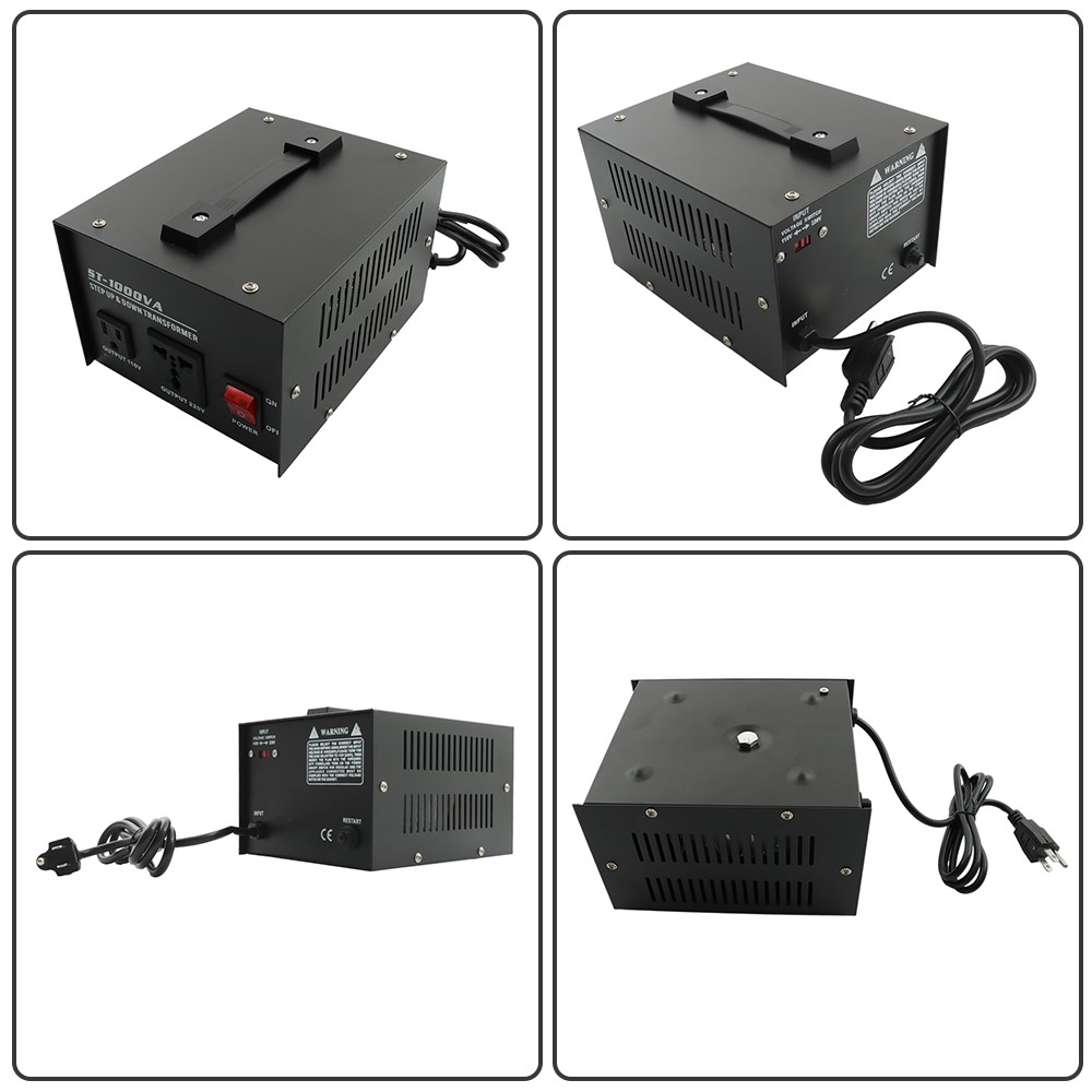 New 1000W Voltage Converter Transformer Step Up/Down 110v to 220v/220v to 110v