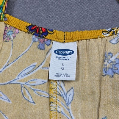 precious memories navy blue and yellow floral print maxi dress Casual Yellow And Blue Sundress Precious Memories Navy Blue And Yellow Floral Print Maxi Dress