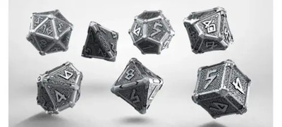 Metal Mythical Dice Set (7) | QWOMMY35 | Q-Workshop | EAN 5907699493258