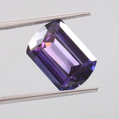 Gravity Gems 30 Ct Purple Tansanit Fancy Cut Zertifiziert Lose Mit Geschenk