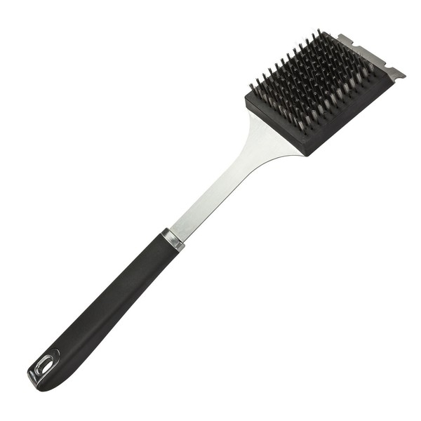 Edelstahl GrillreinigungsbüRste GrillbüRste Grill ReinigungsbüRste 41,5 Cm-image
