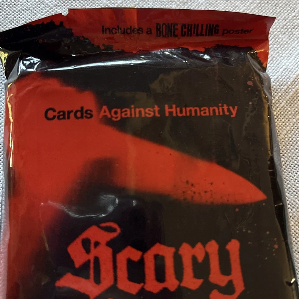 Cards Against Humanity Scary Pack + Bone Chilling Poster Expansion Pack New - Image 4 of 4