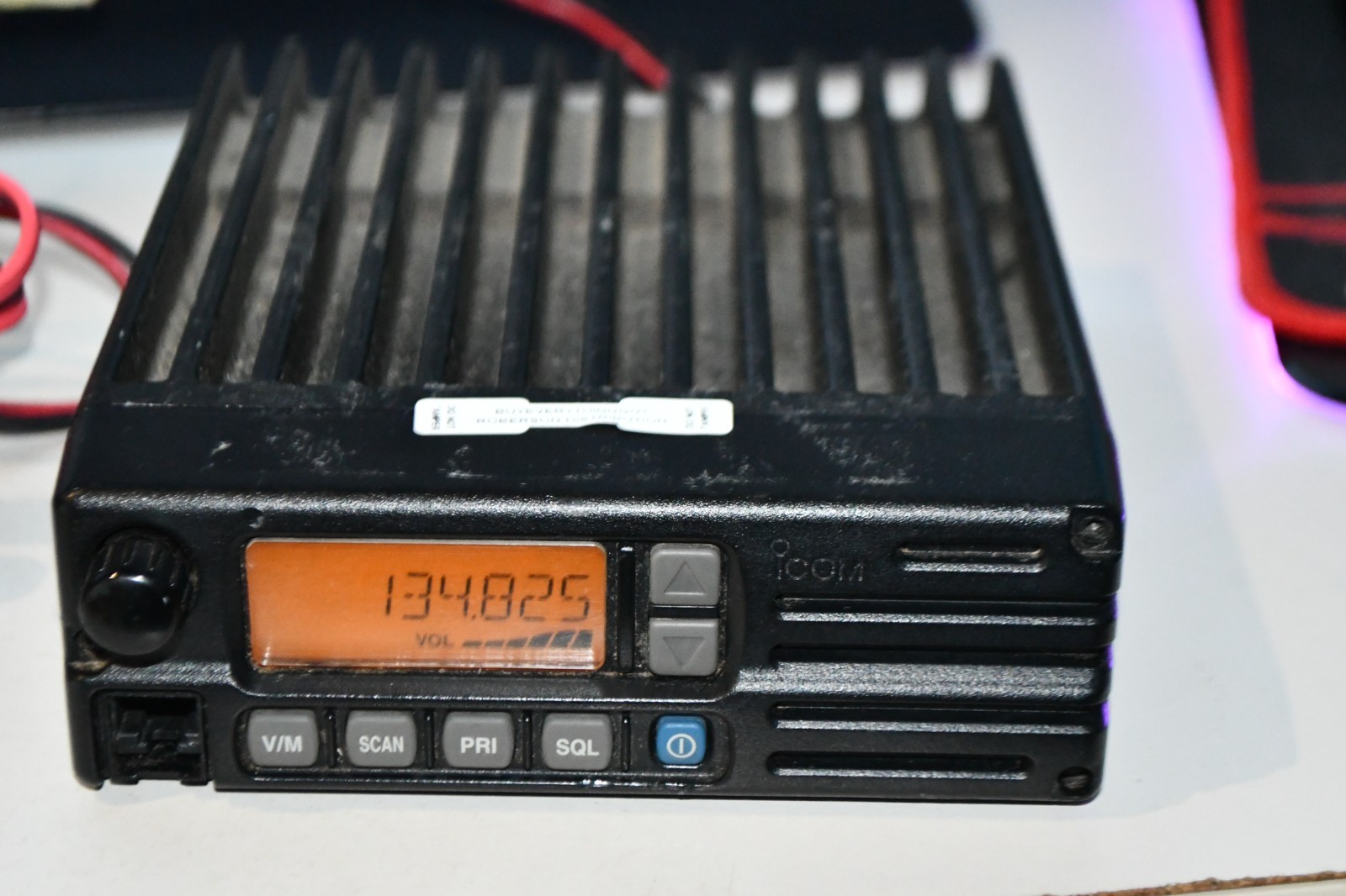iCom IC-A110 Aircraft Radio VHF-AM Transceiver VERY RARE-PROGRAMMING NEEDED w6c