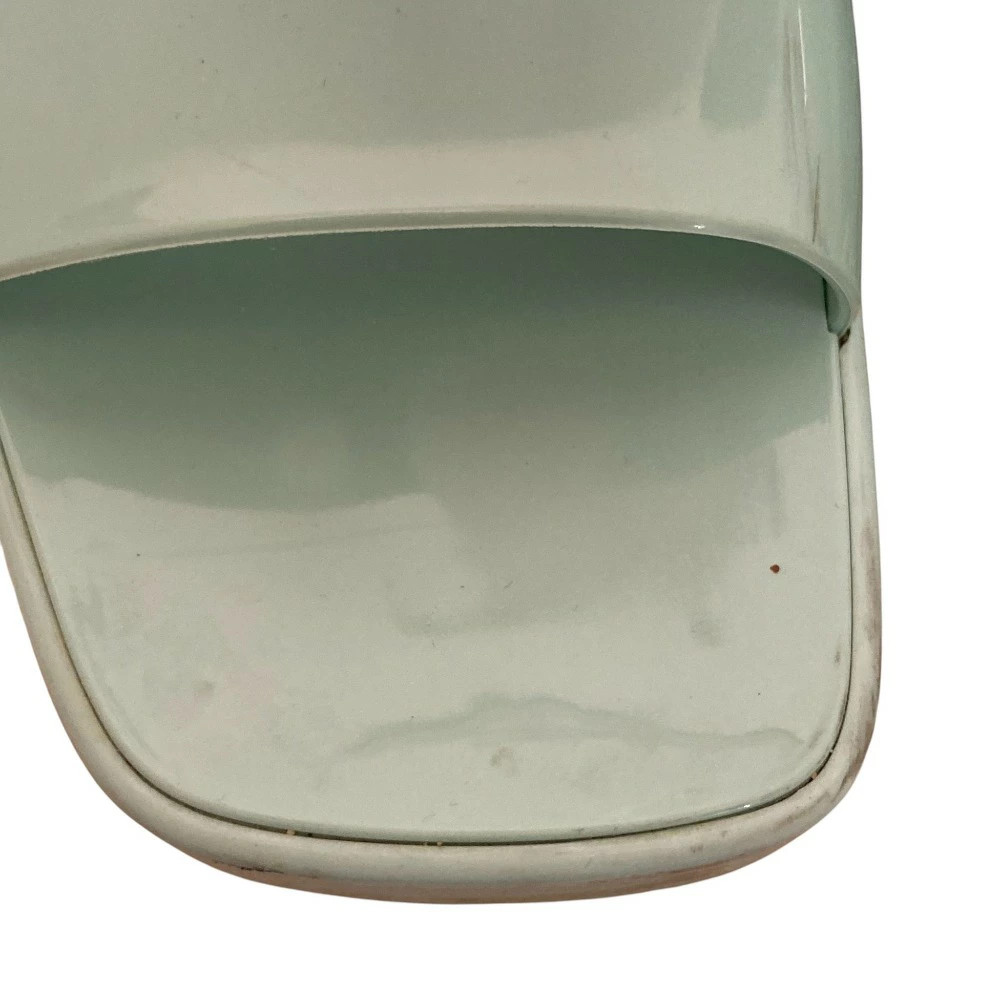 GUCCI Rubber Platform Sandals Approx. 25cm Mint Green Women's Luxs Brand Clothes thumbnail 8