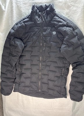 Mountain Hardwear Super/DS StretchDown No Hood Jacket Men s Small Black Packable