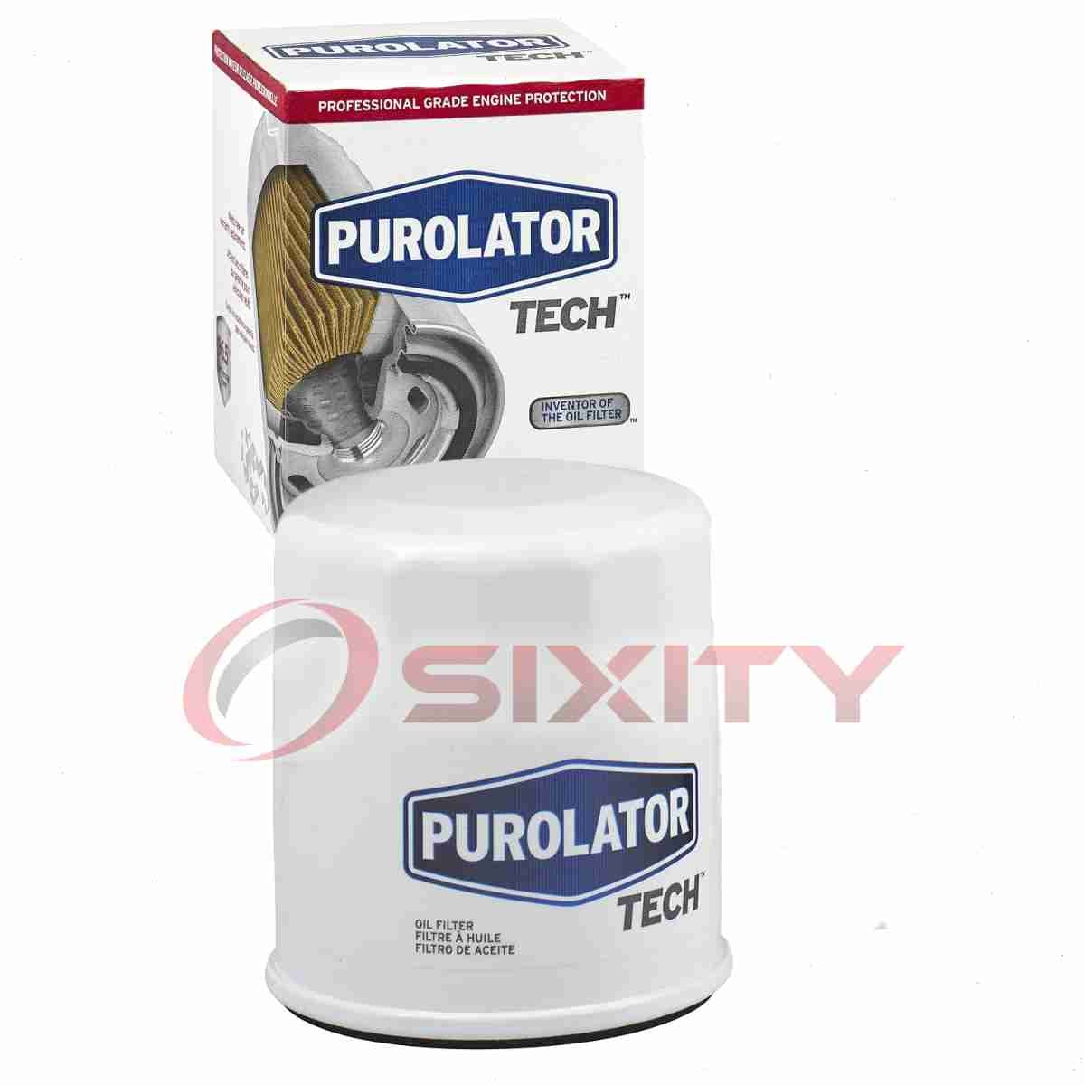 Purolator TECH Engine Oil Filter for 2001-2003 Isuzu Rodeo Sport 3.2L V6 Oil yr