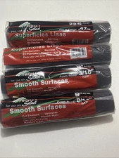 4pk lot Project Select Smooth Surfaces Roller Covers RC 227 Foam 3/16” NAP 9”