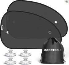 2025 New Upgrade Car Window Shades for Side Window 25"X15" 2 Pack , Car Window S