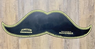 Jameson Black Barrel Distillery Advertising Chalkboard Sign Black & Gold