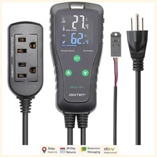 Temperature Control and Humidity Sensor for Optimal Reptile Habitat Conditions