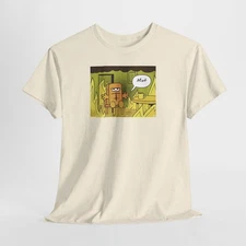 "Mist!" Bernd das Brot cartoon on a comfy **Gildan Heavy Cotton T-Shirt**.