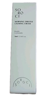 Soroci Morning Drizzle Calming Cream Breathe Comfortably 70ml/ 2.36 floz N.I.B.