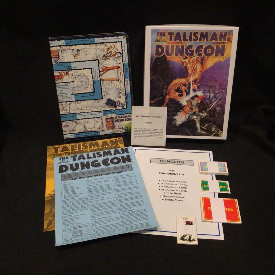 25% OFF SALE! Vintage Talisman 2nd Ed. Game DUNGEON EXPANSION 100% Complete - Image 4 of 4