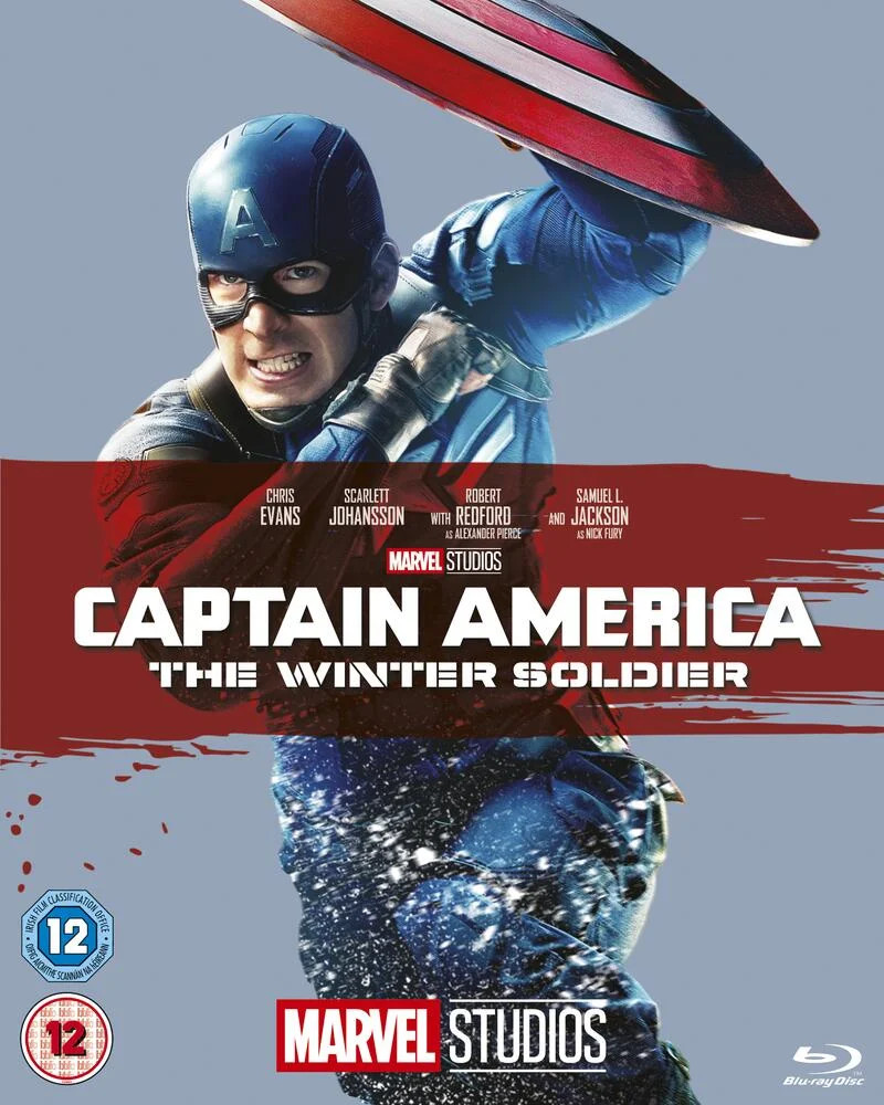 Captain America 2 - The Winter Soldier Blu-Ray
