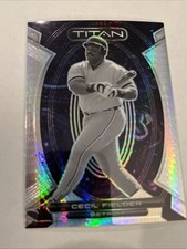 2023 Panini Chronicles Titan Cecil Fielder Hyper /75