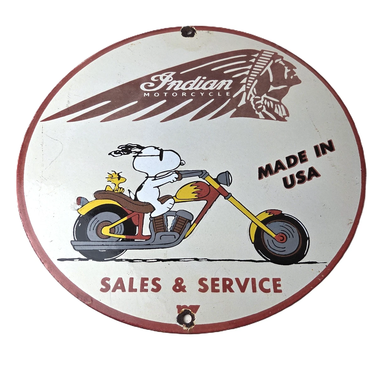 Preços baixos em Indian Motorcycle Entre Placas e Letreiros