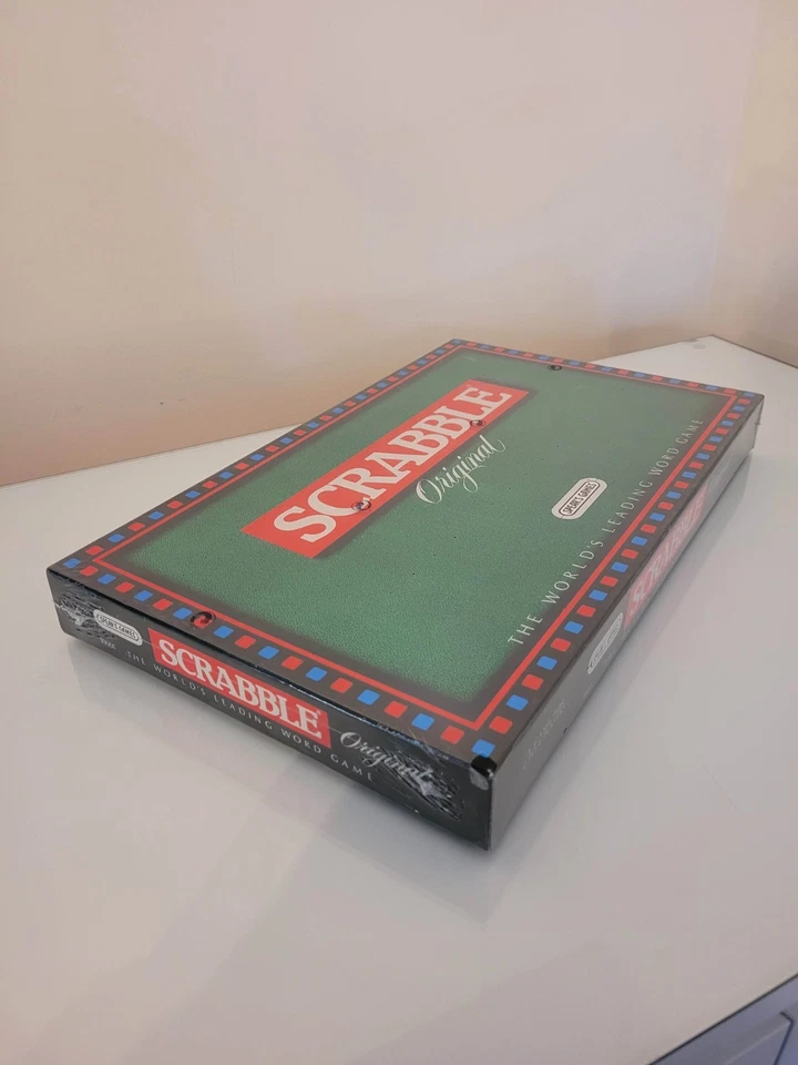 Scrabble Original Board Game 1988 - Spears Games - Mattel - Factory Sealed Vtg - Image 4 of 4