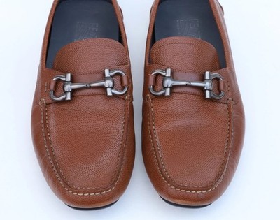 Salvatore Ferragamo Gancini Bit Loafers Drivers Mens Shoes  display picture 3