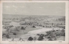 Bird's Eye View Of Camp Pike Little Rock Arkansas AR WWI Postcard