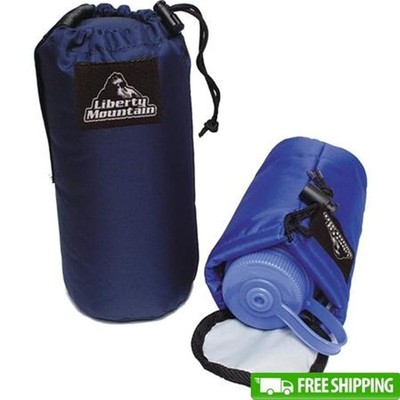 Insulated Foam Bottle Carrier Nalgene 32oz Drink W/ Drawstring Closure New