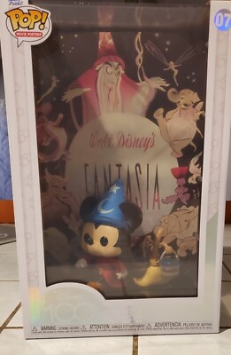 Funko Pop Movie Posters! Disney 100th: Sorcerer s Apprentice Mickey #07 Fantasia